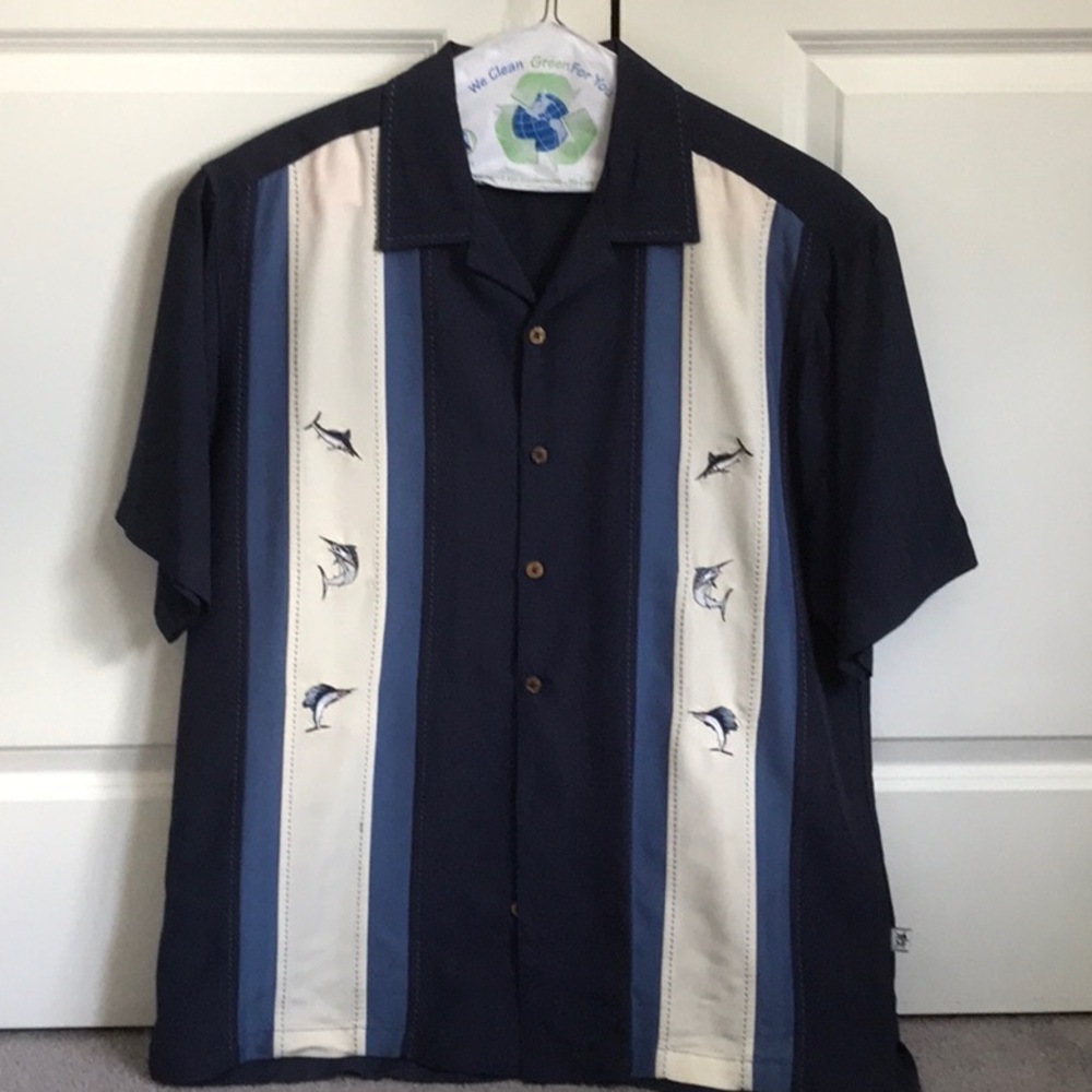 World Wide Sportsman Angler Short-Sleeve Shirt dress shirt L